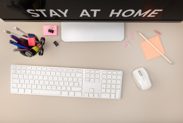 Stay at home concept